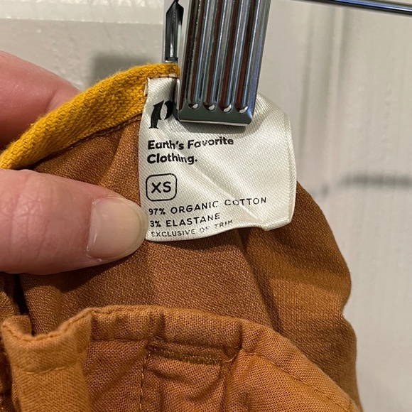 Pact Women's Daily Woven Twill Utility Pant Elastic Waist (XS) - Picture 9 of 9